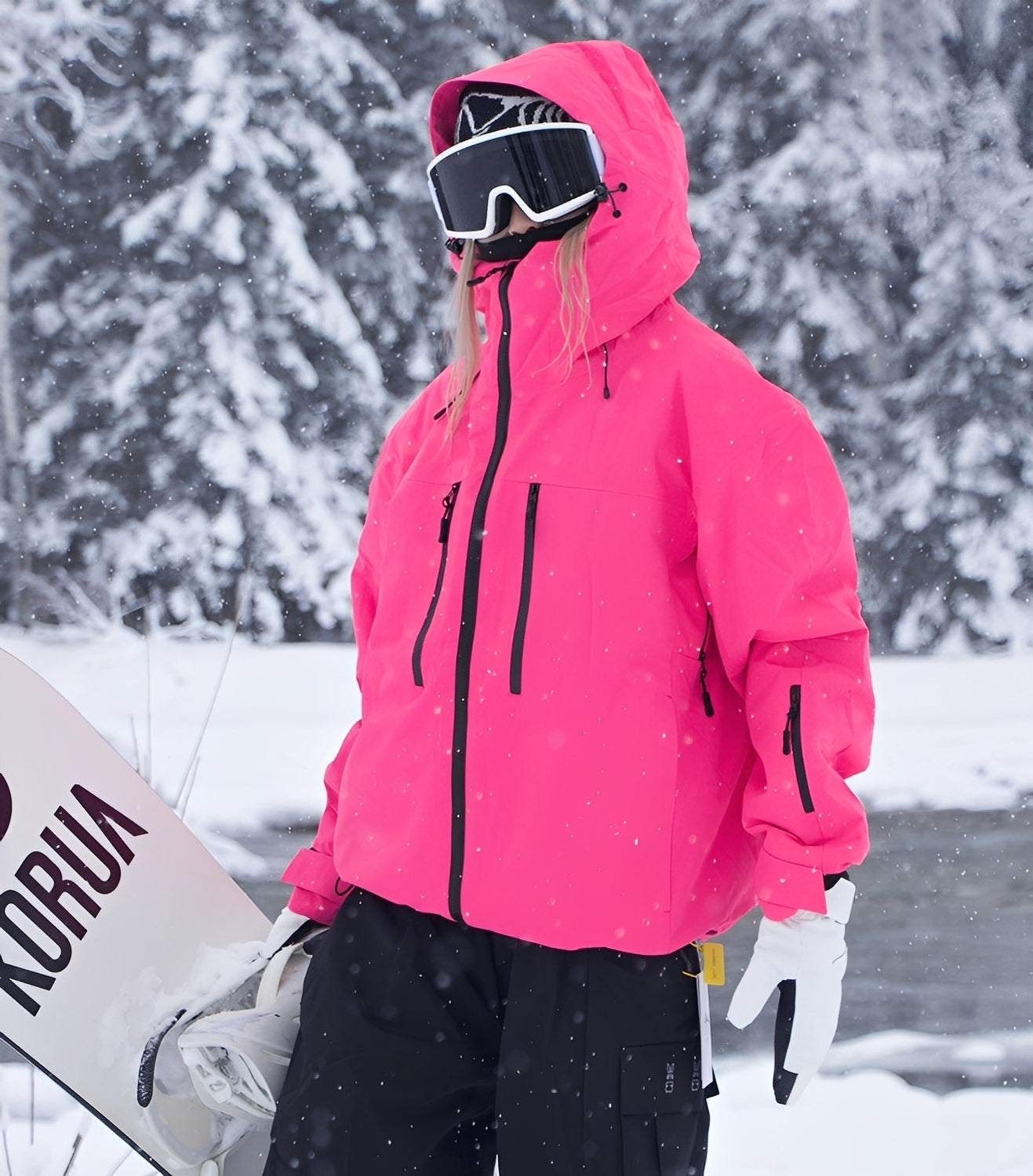 Morgan - Geacă de schi unisex modernă