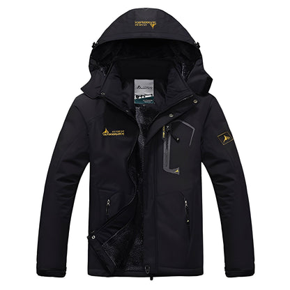 Maynard - Jachetă modernă rezistentă la apă cu glugă pentru bărbați