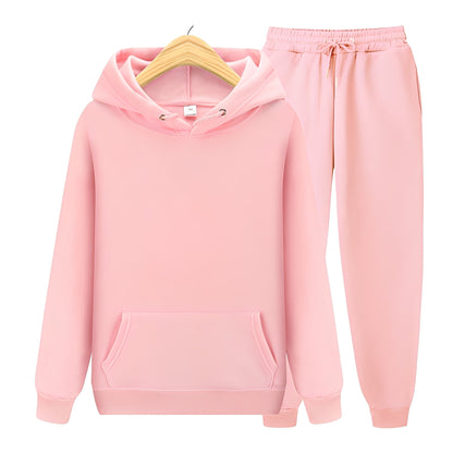 Aric - Set unisex confortabil format din hanorac și pantaloni