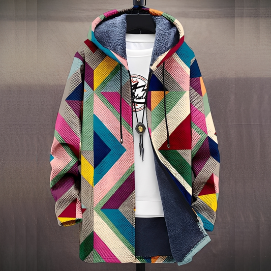 Nolann - Cardigan cu imprimeu digital pentru bărbați