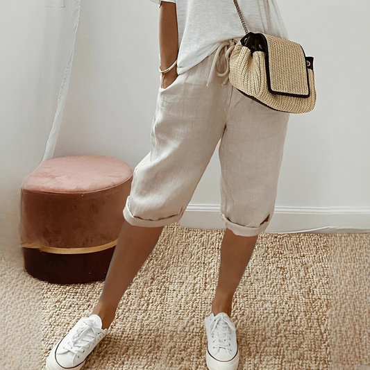 Marlinda - Pantaloni scurți de vară moderni pentru femei