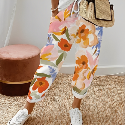 Jacintă - Pantalon comod cu cordon reglabil pentru femei