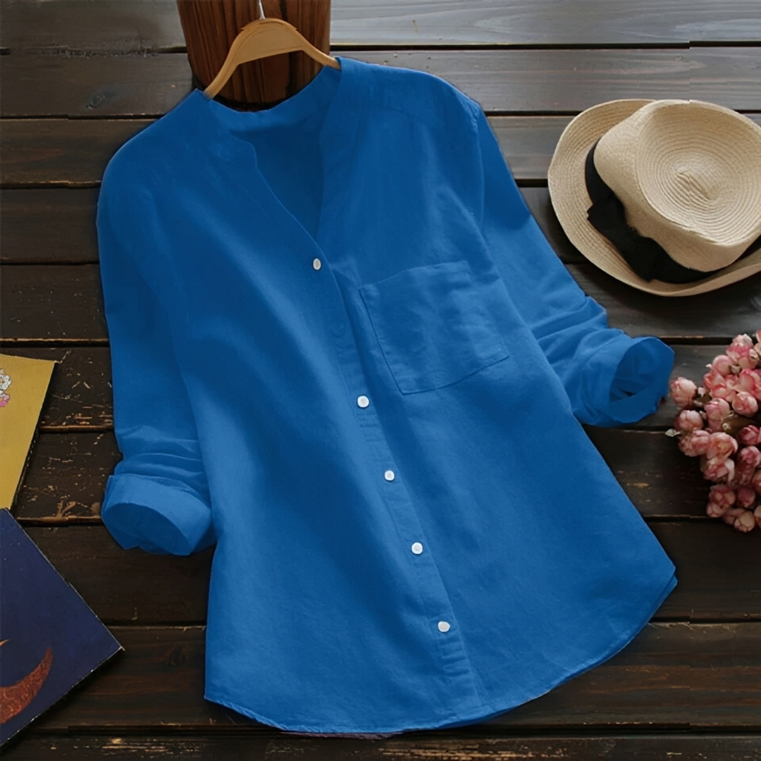 Sandrina - Cămașă de vară lejeră pentru femei