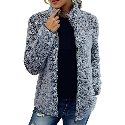 Larissa - Jachetă fleece elegantă și călduroasă pentru femei