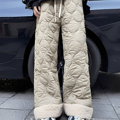 Charles - Pantaloni călduroși din fleece căptușiți pentru bărbați