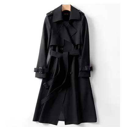 Tiffani - Palton lung modern pentru femei