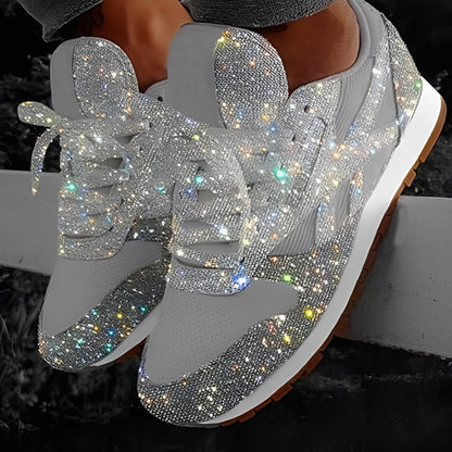 Kaycee - Sclipitor, casual Muffin-pantofi sport pentru femei