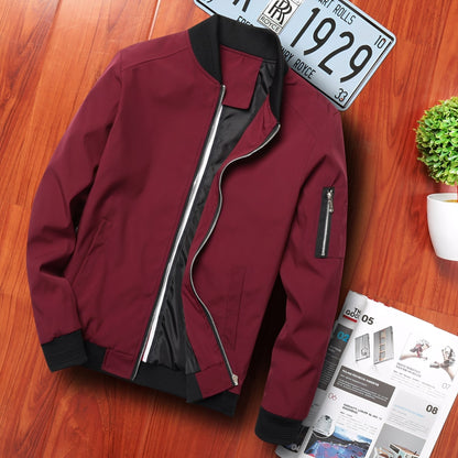 Leonard - Jachetă bomber elegantă pentru bărbați