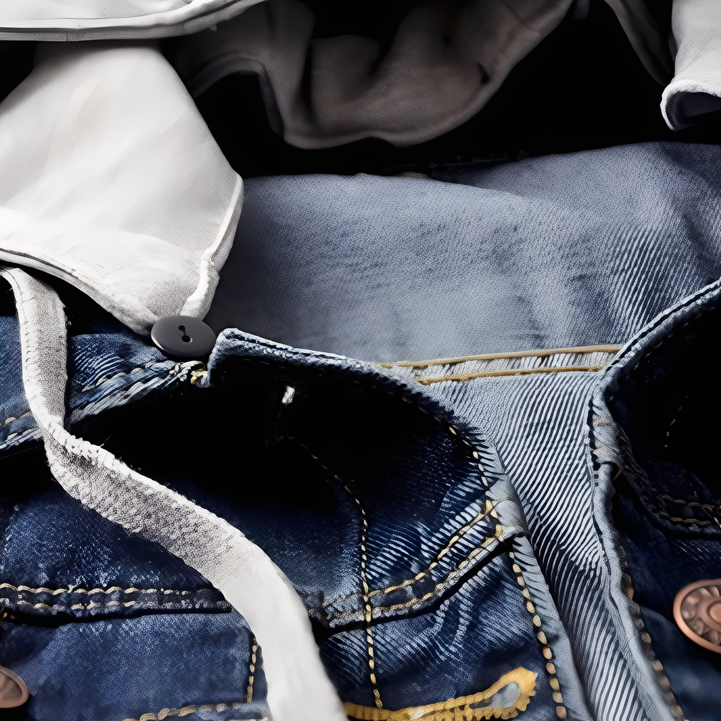 Karolyn - Geacă modernă de blugi cu glugă pentru femei