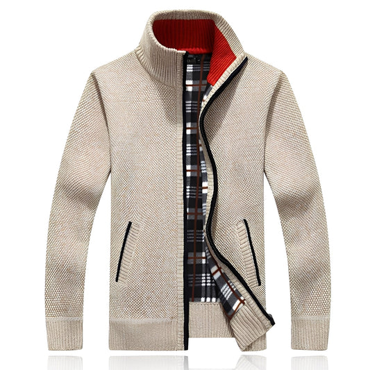 Samson - Jachetă de zi cu fleece pentru bărbați