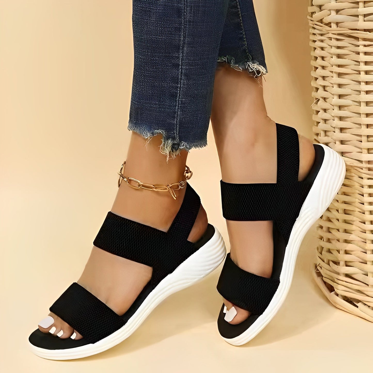 Lina – Confortabile sandale de vară aerisite