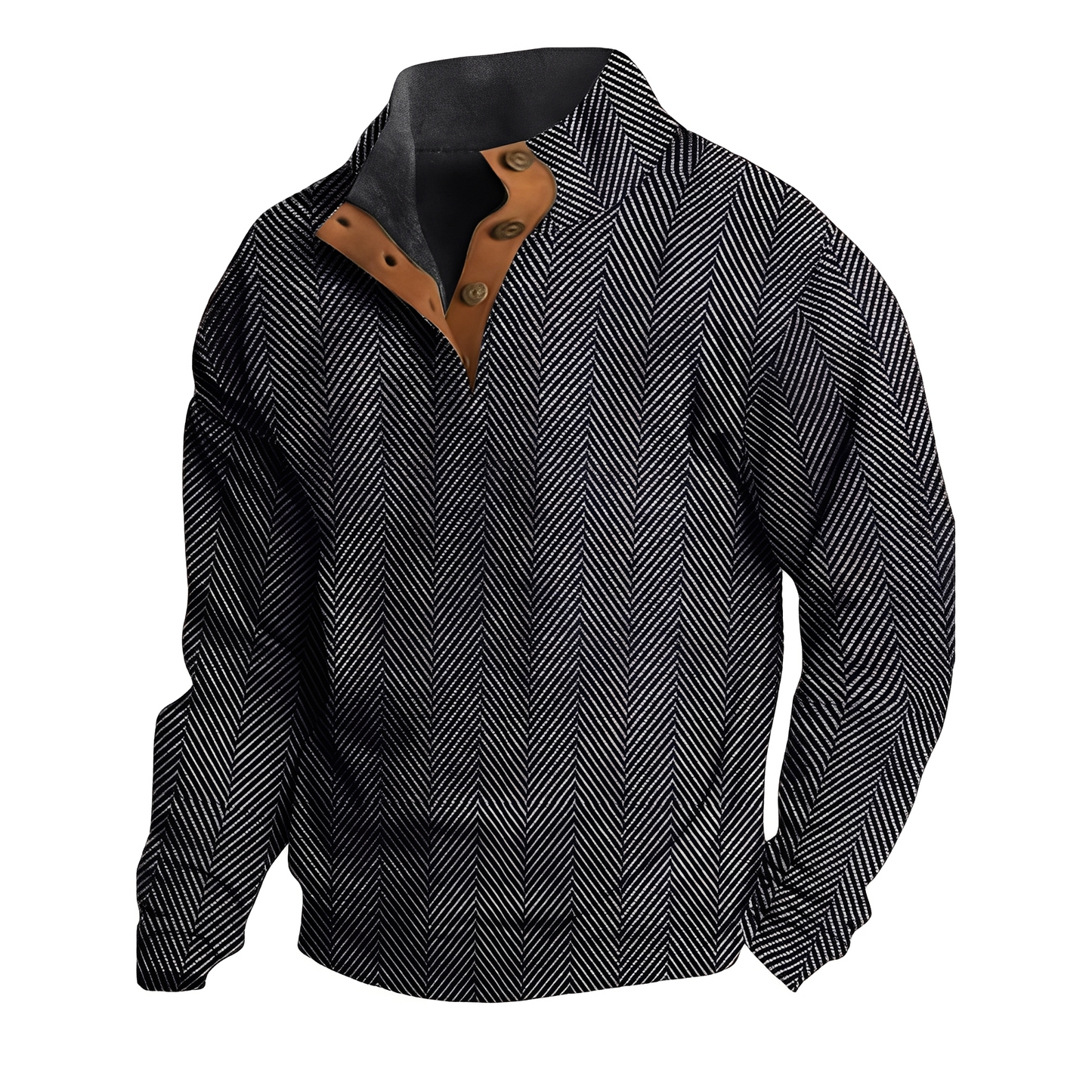 Austin - Pulover vintage cu model stilizat pentru bărbați