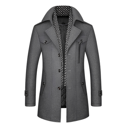 Ronny - Pardesiu vintage cu mai multe buzunare pentru bărbați