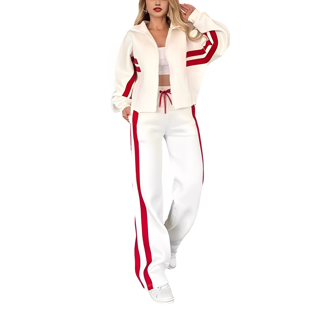 Maddie - Set sportiv elegant din două piese pentru femei