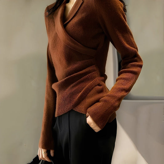 Yara - Pulover de damă elegant cu mâneci lungi