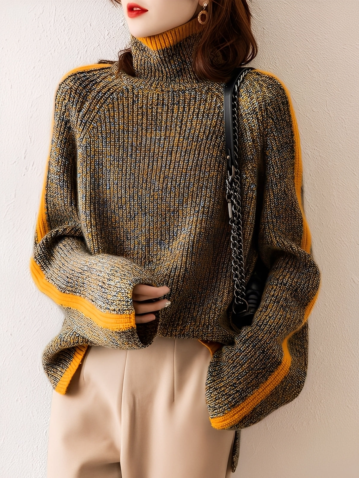 Suzanna - Pulover modern și confortabil, tricotat pentru femei