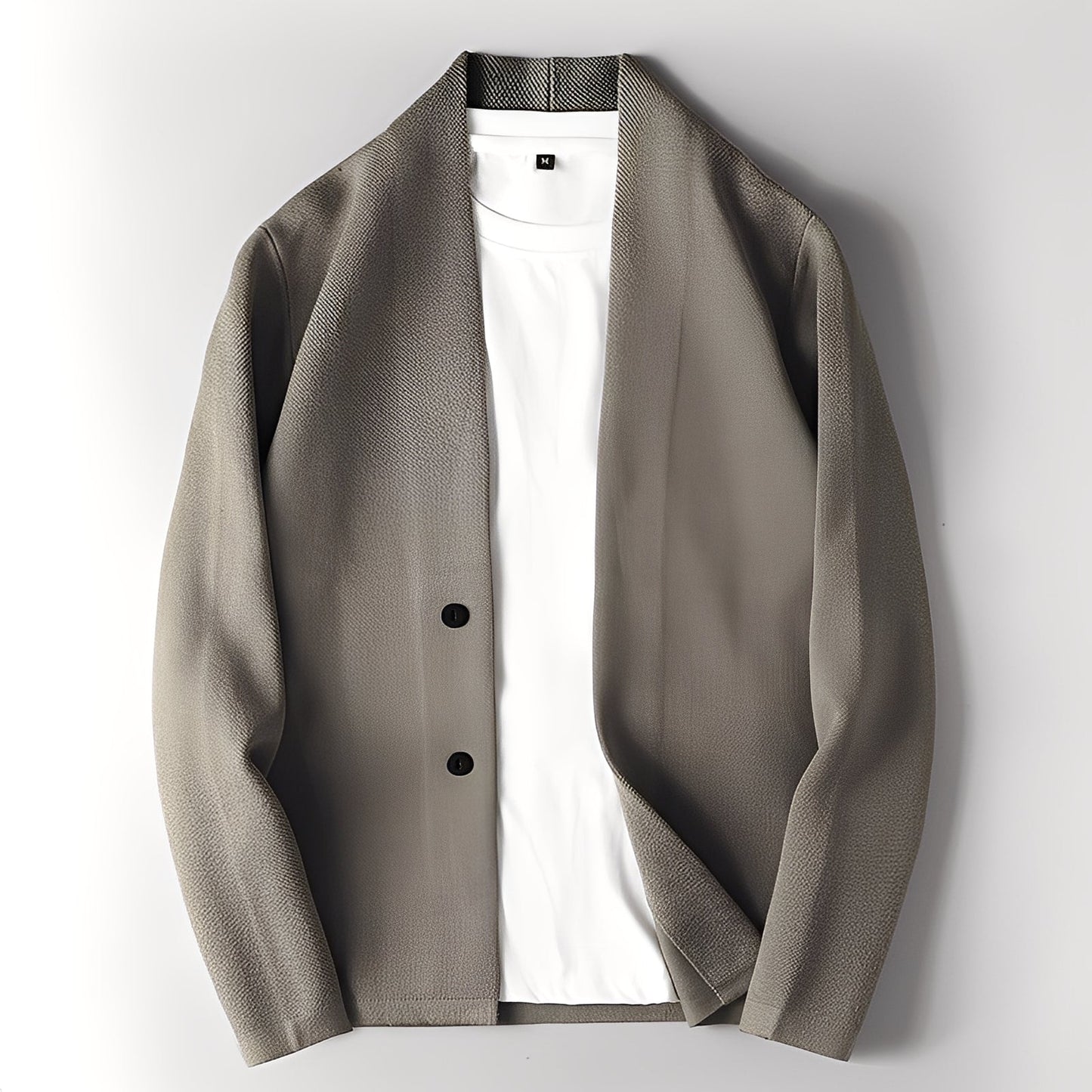 Nickolas - Pulover deschis cu nasturi pentru bărbați