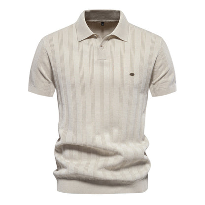 Bruce - Tricou polo lejer cu mâneci scurte pentru bărbați