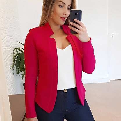 Marsha - Jachetă elegantă cu guler cu rever pentru femei