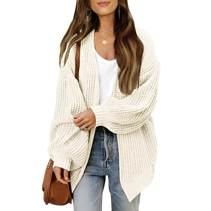 Nelly - Cardigan lejer, deschis, pentru femei