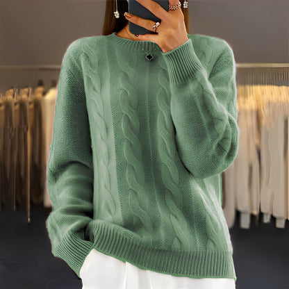 Leanne - Stil clasic de pulover tricotat pentru femei