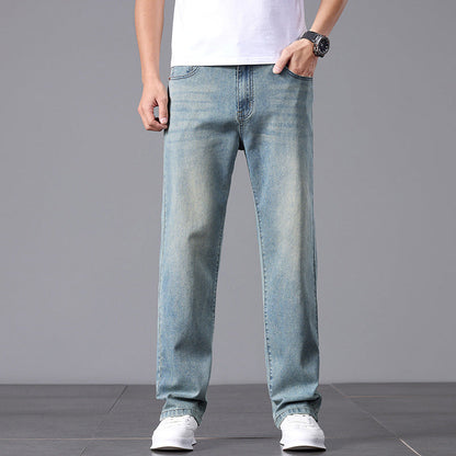 Allan - Pantaloni Casual Straight pentru Bărbați