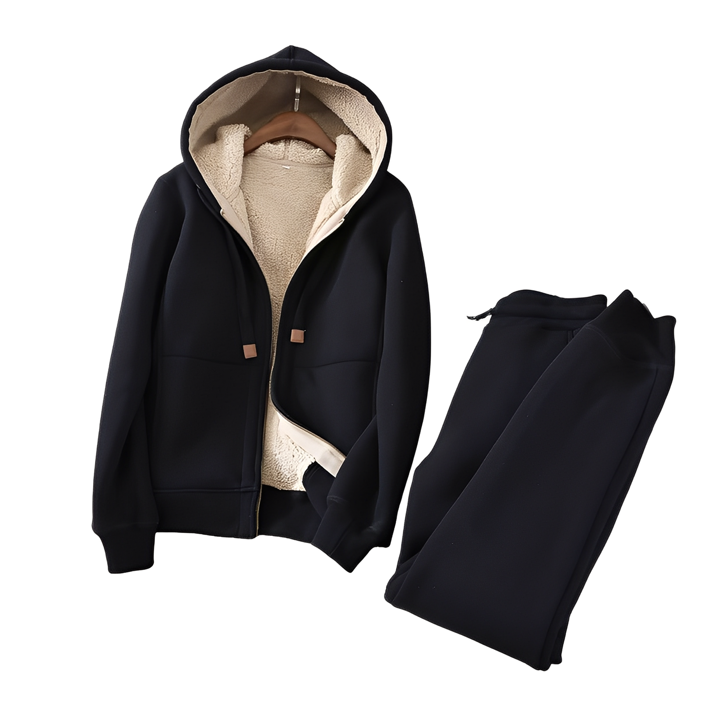 Monica - Set confortabil de hanorac și pantaloni pentru bărbați