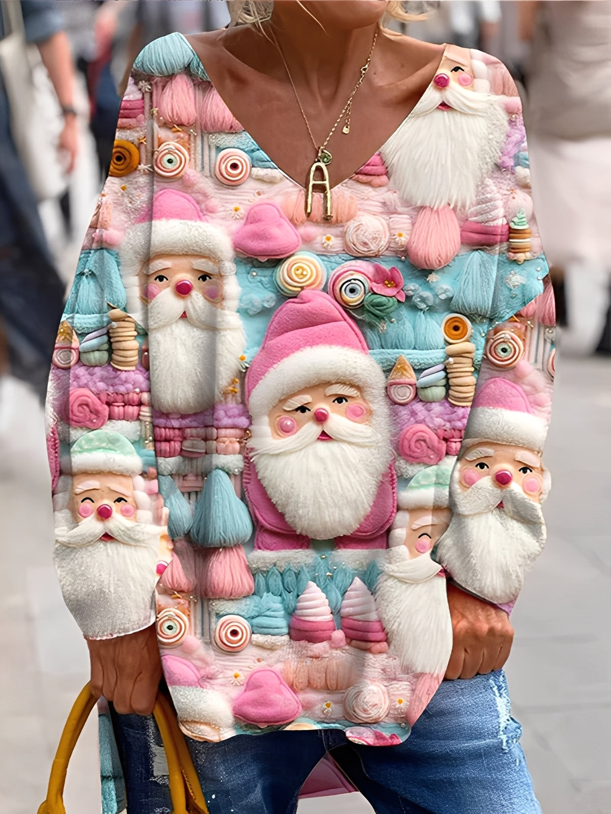 Esme - Polar feminin cu mâneci lungi