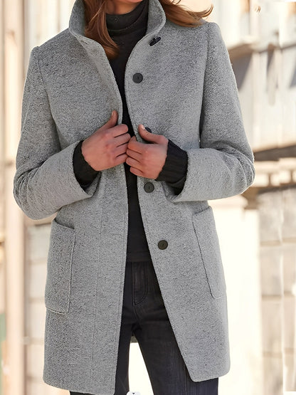 Julissa - Pelerină de iarnă călduroasă pentru femei, cu buzunar