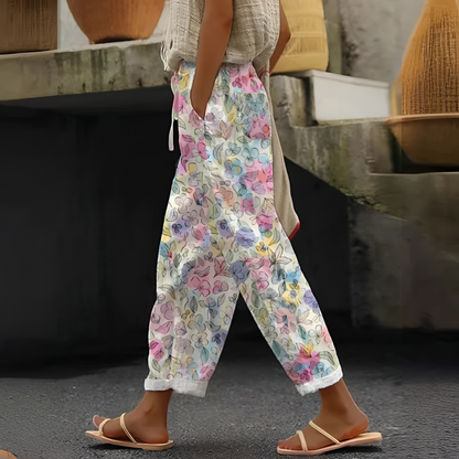 Betty - Pantaloni eleganți cu buzunare pentru femei