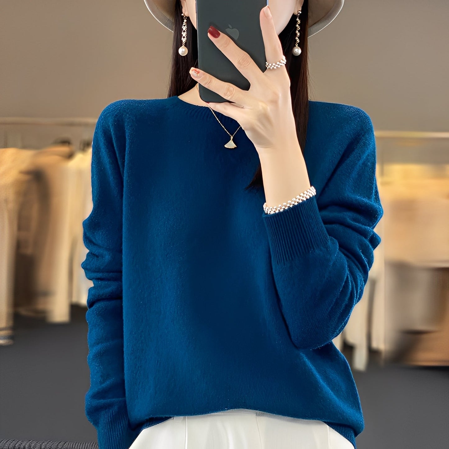 Cheyanne - Pulover sofisticat din cashmere pentru femei