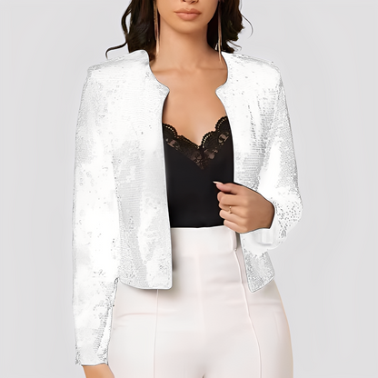 Shannen - Sacou elegant cu strălucire pentru femei