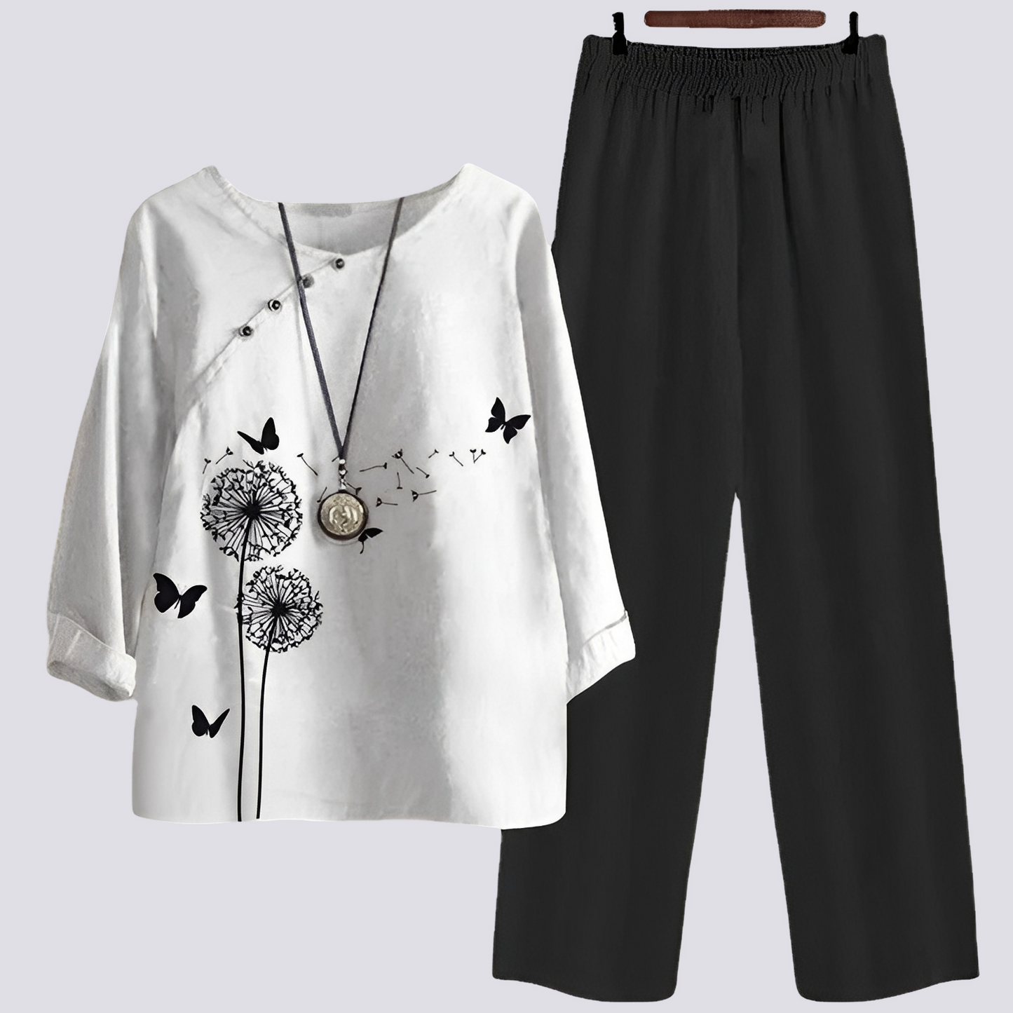 Jodie - Set elegant și confortabil cu model pentru femei