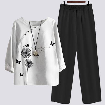 Jodie - Set elegant și confortabil cu model pentru femei