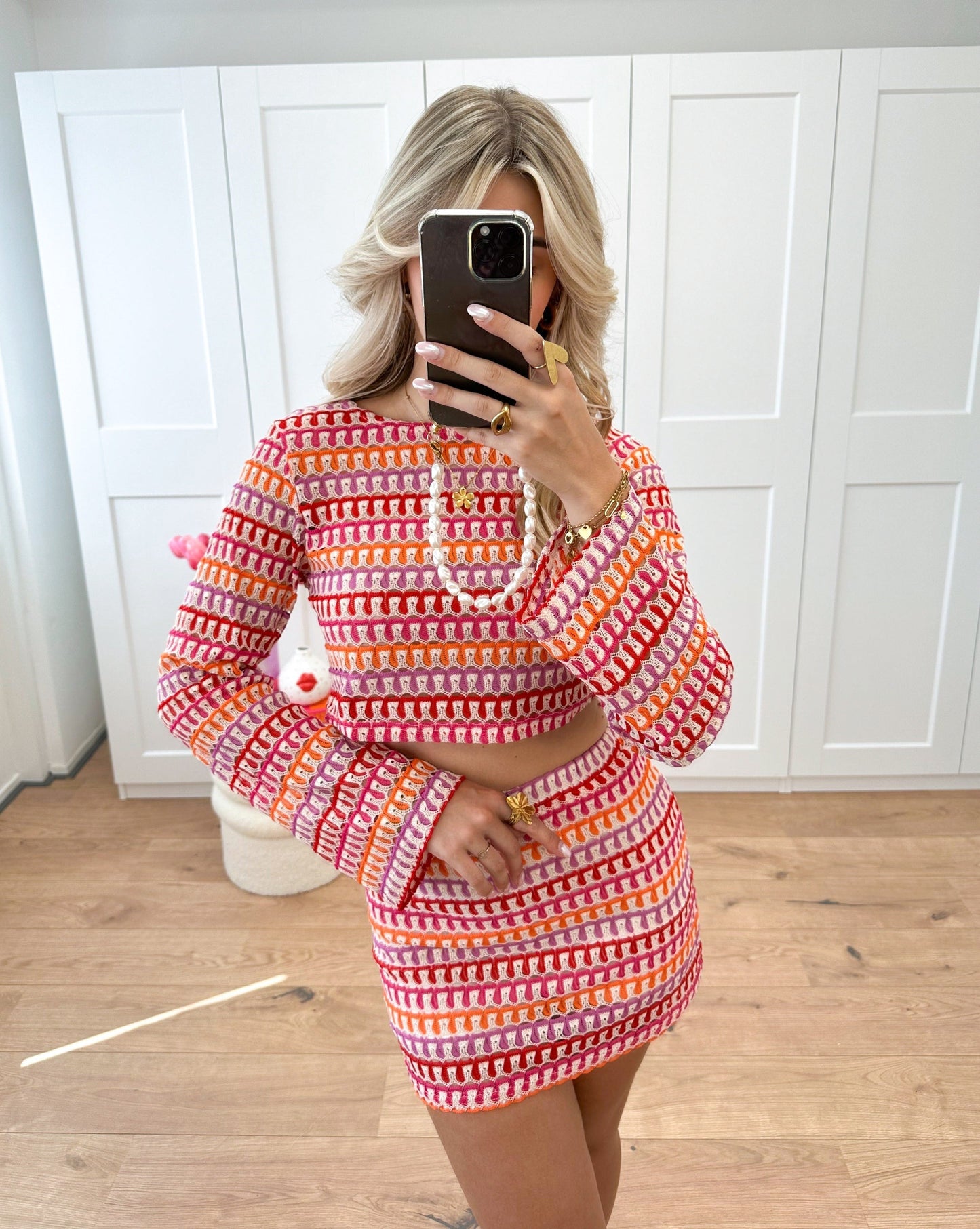 Giada – Set Top Crop și Minifustă
