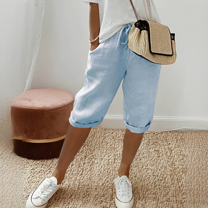 Marlinda - Pantaloni scurți de vară moderni pentru femei