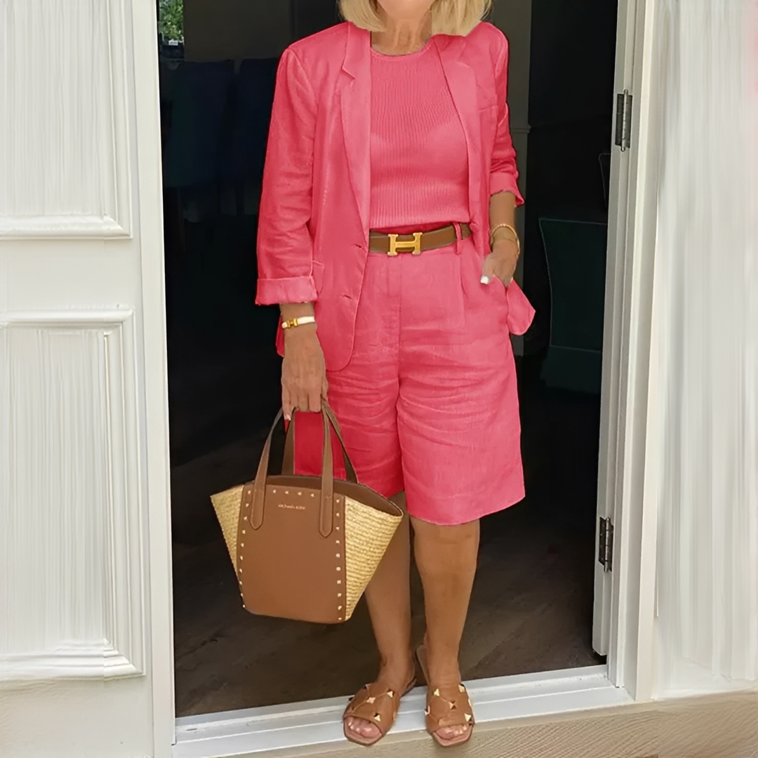 Charise - Set feminin rafinat pentru vară