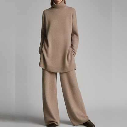 Mireille - Set de pulover și pantaloni casual de iarnă pentru femei