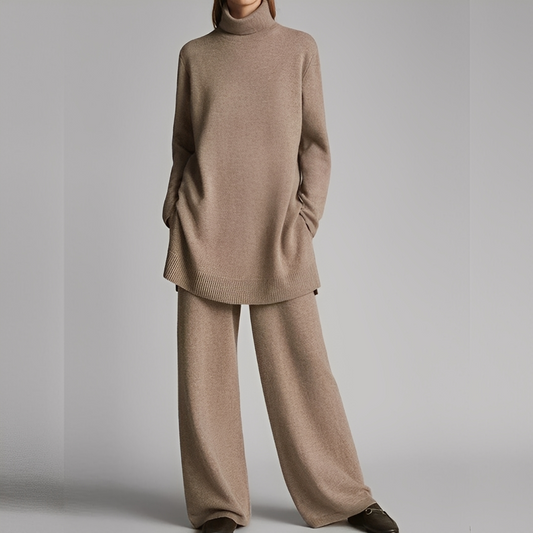 Mireille - Set de pulover și pantaloni casual de iarnă pentru femei