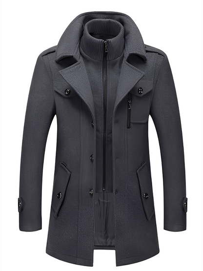 Philip - Pardesiu modern cu buzunare pentru bărbați