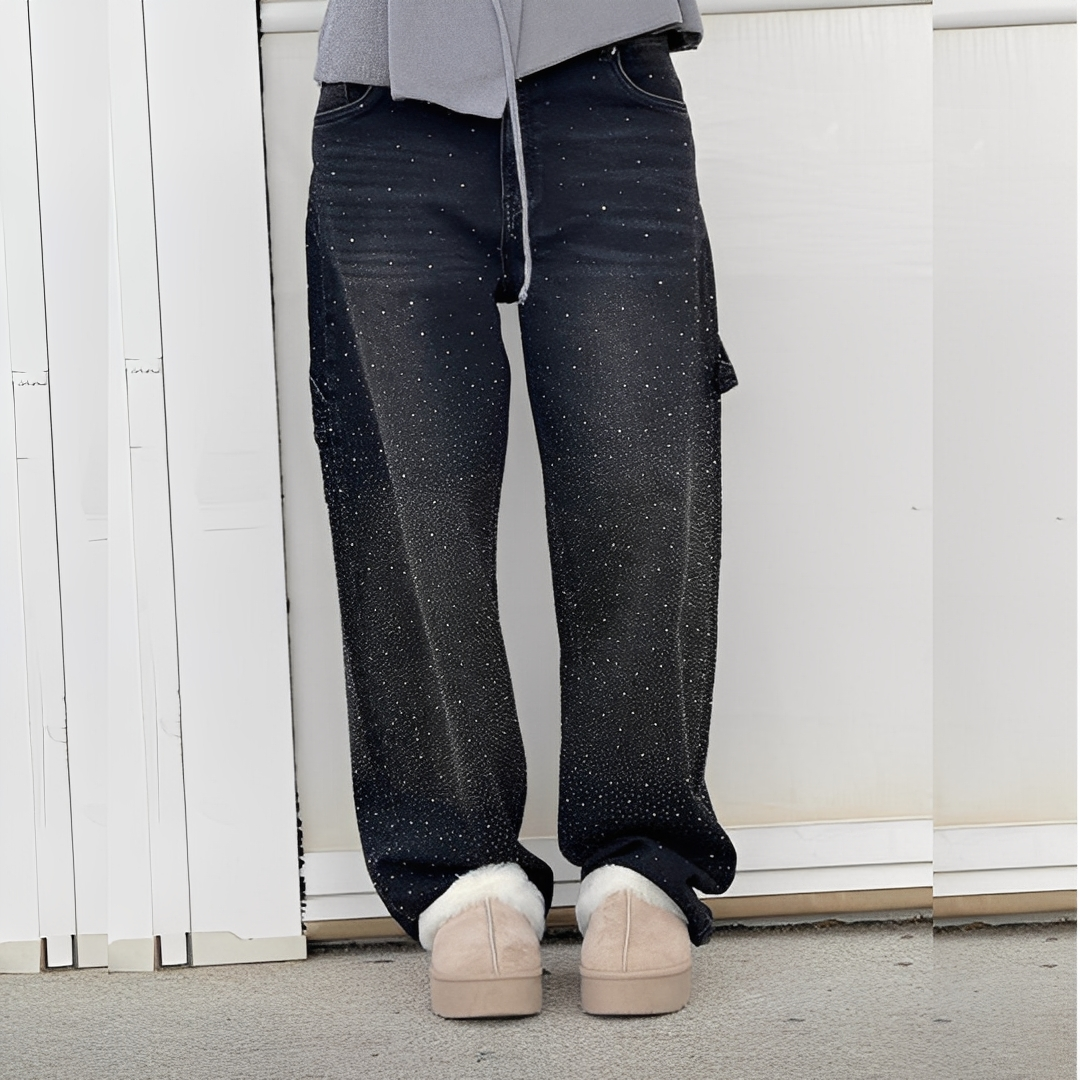 Gigi - Blugi oversize eleganți pentru femei