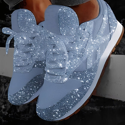 Kaycee - Sclipitor, casual Muffin-pantofi sport pentru femei