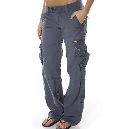 Matilda - Pantaloni cargo eleganți, cu croială relaxată, pentru femei