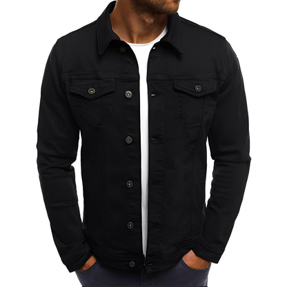 Steven - Jachetă din denim elegantă cu buzunare pentru bărbați