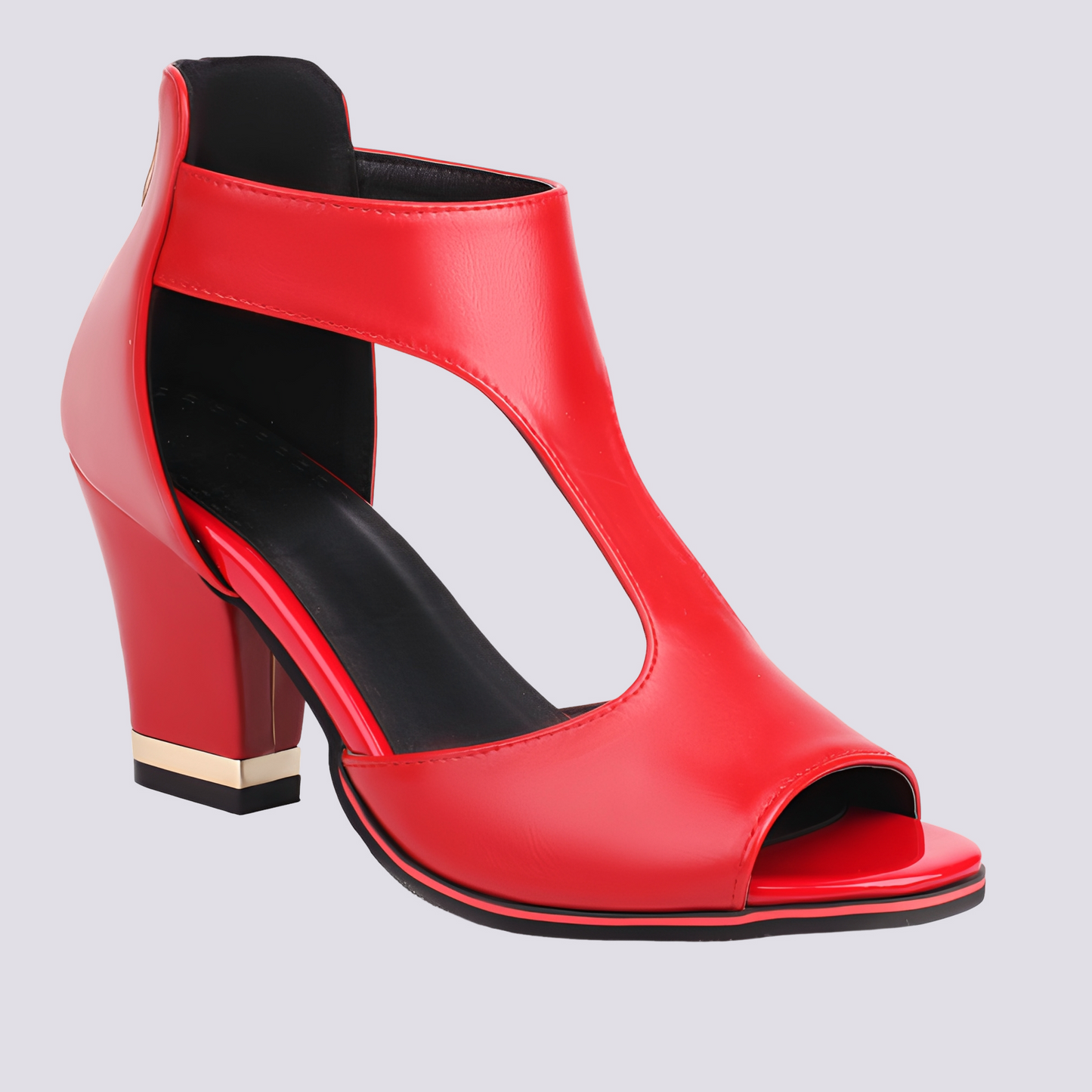 Monica - Sandale elegante pentru femei cu fermoar