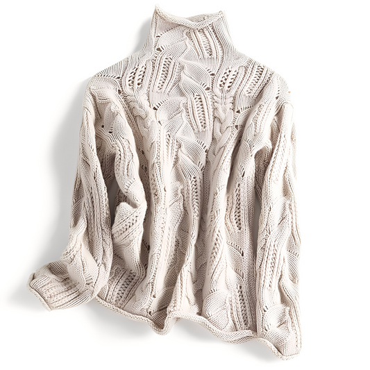 Remy - Pulover de femei din cashmere cu decupaje