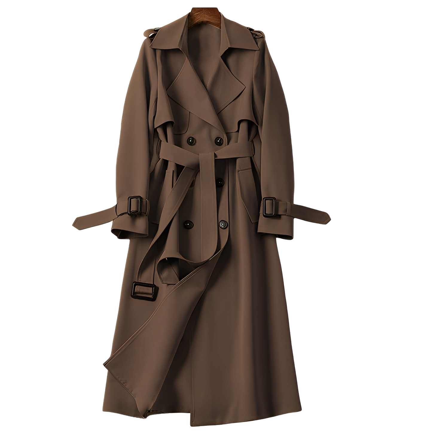 Patricia - Trenchcoat elegant cu butoane pentru dame