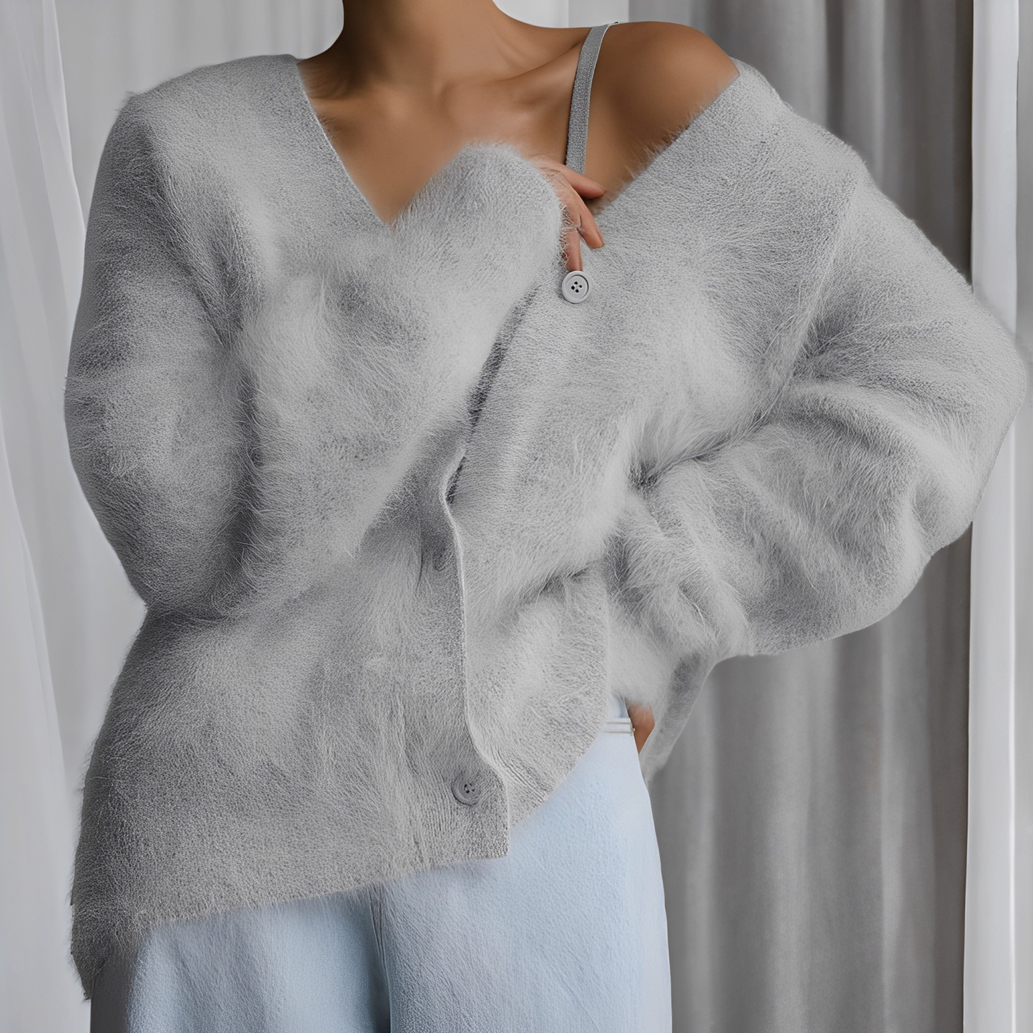 Emberly - Pulover lejer din cașmir pentru femei