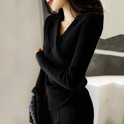 Yara - Pulover de damă elegant cu mâneci lungi