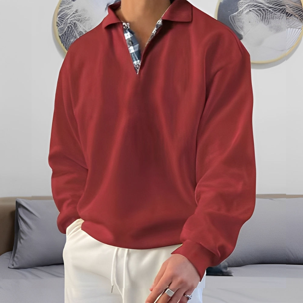 Colsen - Pulover modern pentru bărbați cu fermoar